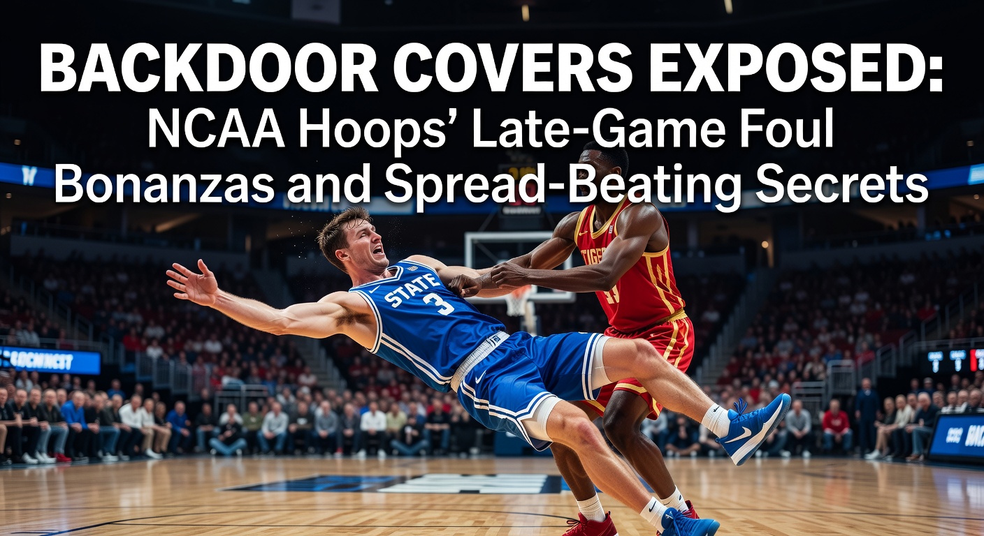 Dramatische Szene aus einem NCAA-Basketballspiel mit Spielern am Foul-Linie in den letzten Sekunden