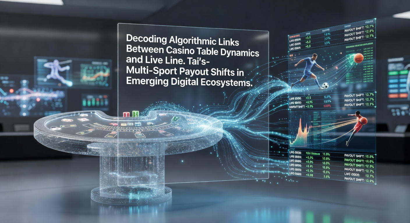 Darstellung algorithmischer Muster in Casino-Tischen und Sportwetten-Plattformen